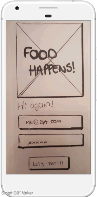 FoodHappens! prototype